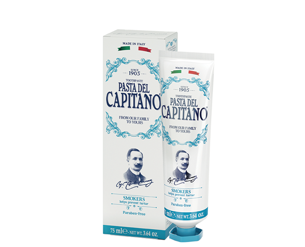 Pasta Del Capitano კბილის პასტა მწეველებისათვის 75 მლ